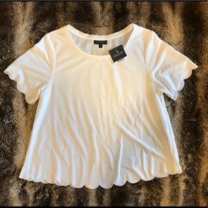 Sheer Topshop tee